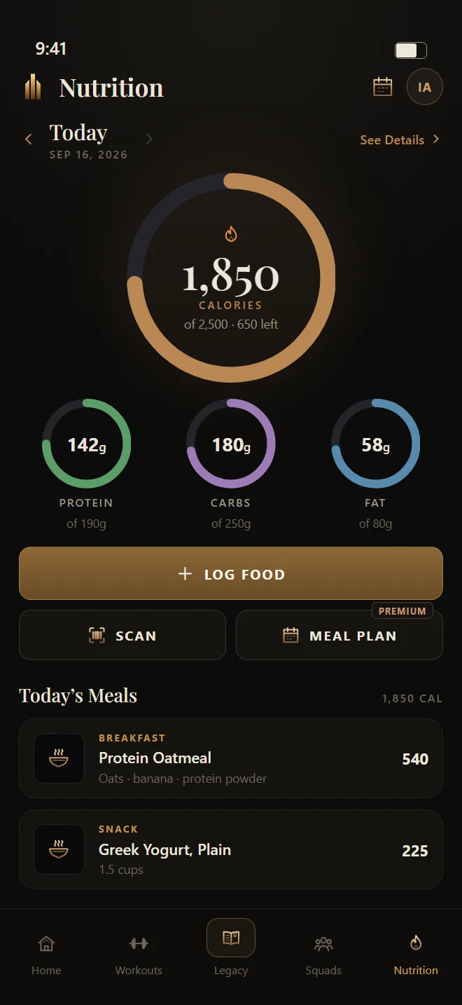 Nutrition screen